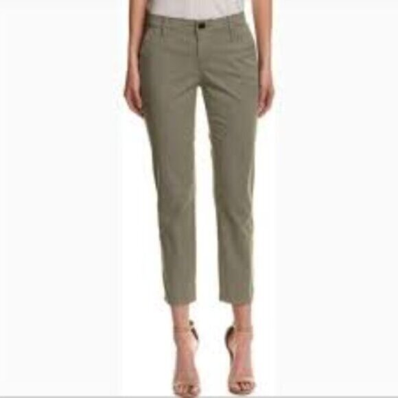 JBrand Alex Tarmac Cropped Chino Pants - Picture 1 of 3